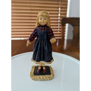 Cracker Barrel Old Fashion Girl Ceramic Figurine